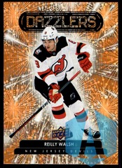 2022-23 Upper Deck Series 2 Dazzlers Orange Reilly Walsh #DZ-78 Rookie RC